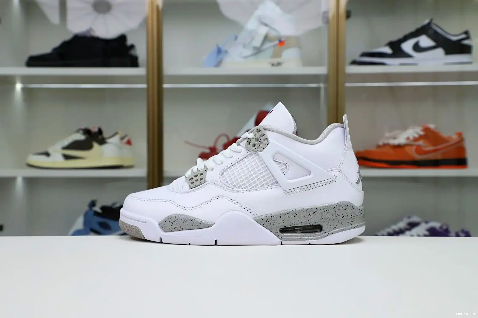 OREO' RETRO JORDAN 'WHITE AIR 4 Kimikick 0416